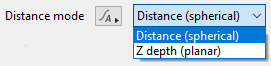 Distance mode options