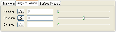 Sphere - Angular Position Tab