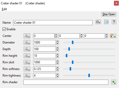 Crater Shader