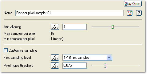 Render Pixel Sampler
