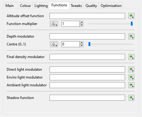 Functions Tab