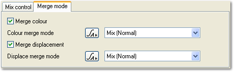 Merge Shader - Merge Mode Tab