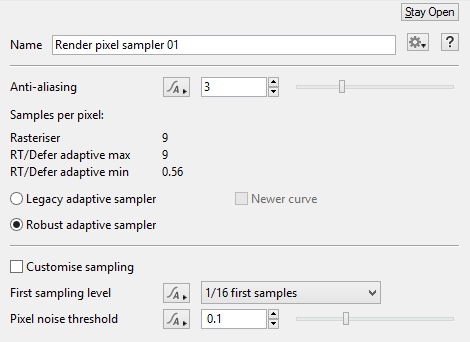 Render Pixel Sampler