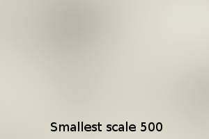 Smallest scales.