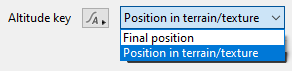 Altitude key options