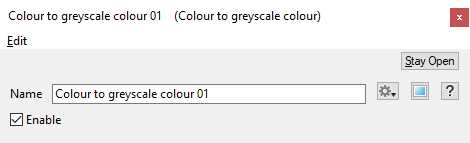 Colour to Greyscale Colour