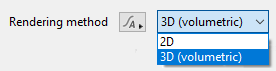 Rendering Method Options