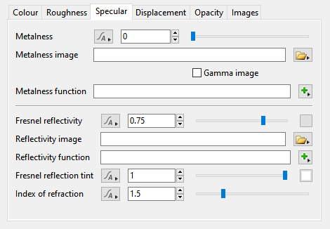 Specular Tab