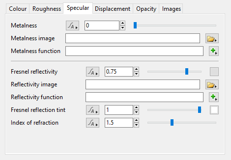 Specular Tab