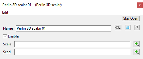 Perlin 3D Scalar