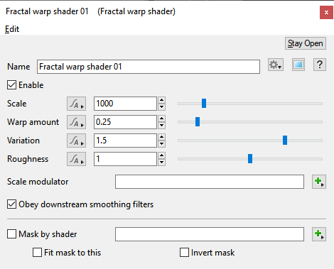 Fractal Warp Shader