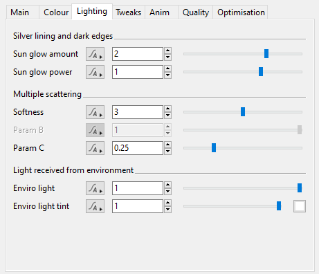 Lighting Tab