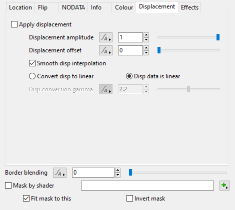 Displacement Tab