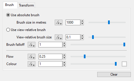 Brush Tab