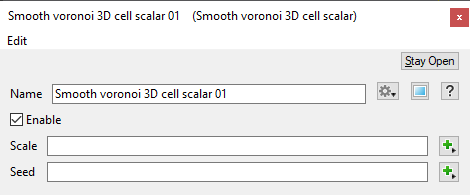 Smooth Voronoi 3D Cel Scalar