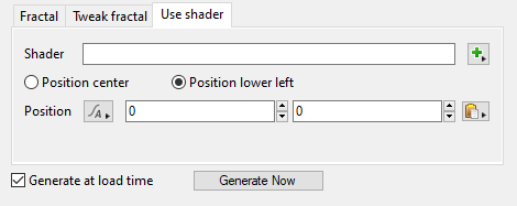 Used Shader Tab