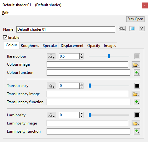 Default Shader GUI