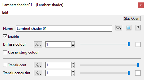 Lambert Shader