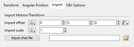 Import Tab