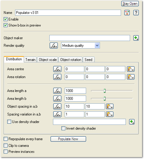 Populator v3.01