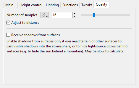 Planet Atmosphere Quality Tab