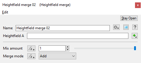 Heightfield Merge