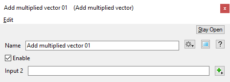 Add Multiplied Vector