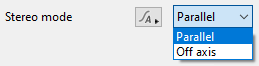 Stereo mode options