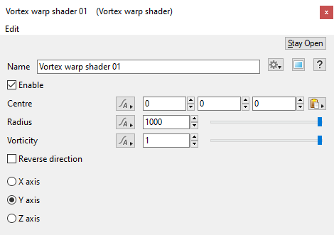 Vortex Warp Shader