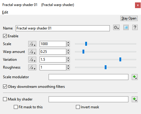 Fractal Warp Shader