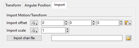 Import Tab