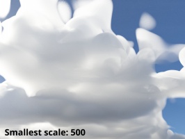 Smallest scale = 500