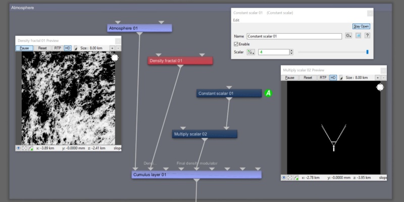 When the Main input is unassigned, a value of 0, or black, is passed through the node.