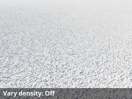Vary density disabled.
