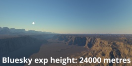 Bluesky exp height = 24000