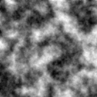 Noise pattern image used as Heightfield A