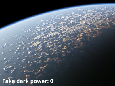 Fake dark power = 0.