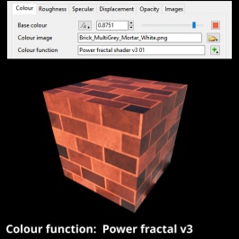 Colour derived by multiplying all three colour sources.