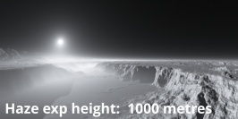 Haze exp height = 1000