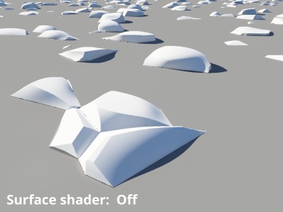 Nothing assigned to Surface shader.