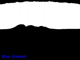 Texture coordinates along the Z axis are remapped between 0 and 1 in the Blue channel.