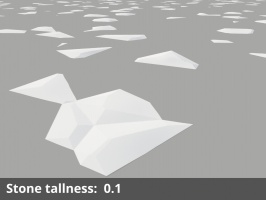 Stone tallness = 0.1