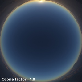 Ozone factor = 1
