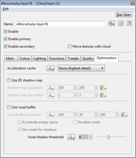 Cloud Layer v2.01 - Optimisation Tab