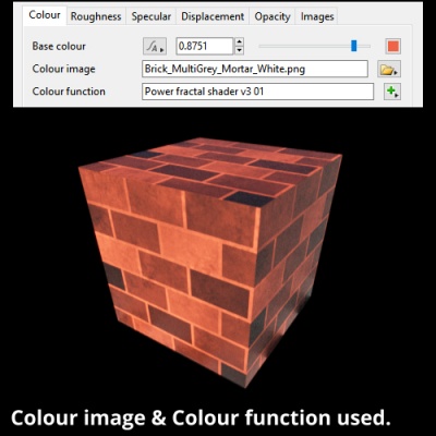 Colour derived by multiplying all three colour sources.