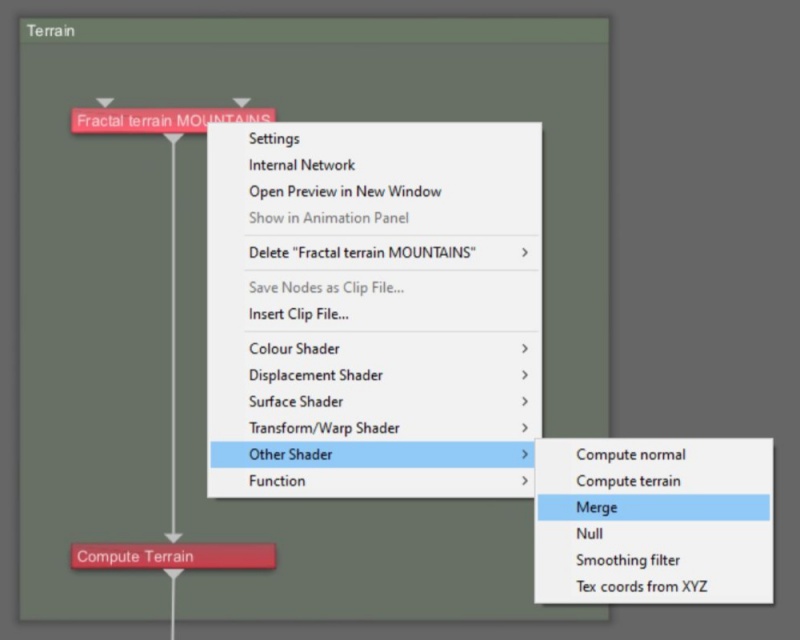 Node Network view - Step 04.