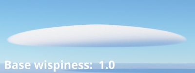 Base wispiness = 1.0