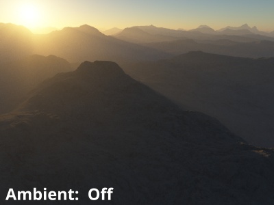 Ambient = Off (default)