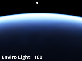 Enviro light = 100