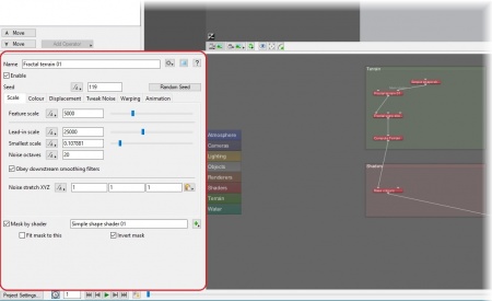 The Node Properties pane